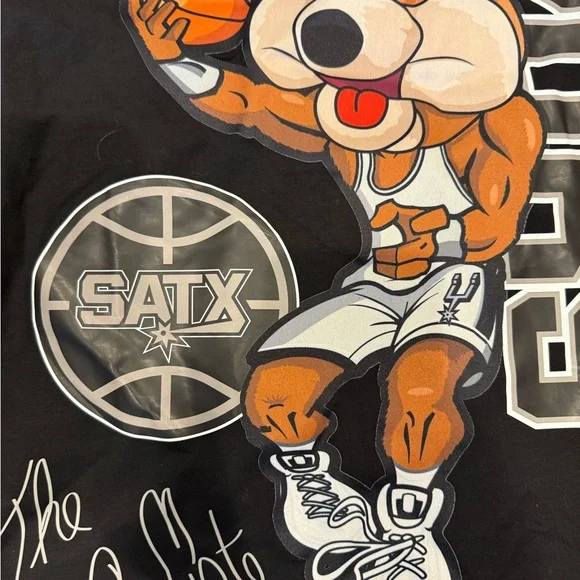 Spurs Black Graphic Tee - Picture 3 of 3